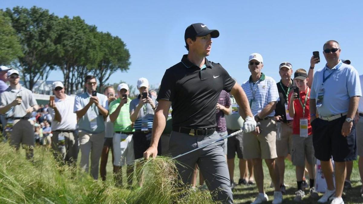 Rory McIlroy found the conditions tough during Tuesday’s practice round at Oakmont Country Club (Pa.), site of this week’s U.S. Open Championship. McIlroy, the U.S. Open winner in 2011, joins Jason Day and Jordan Spieth as favorites.