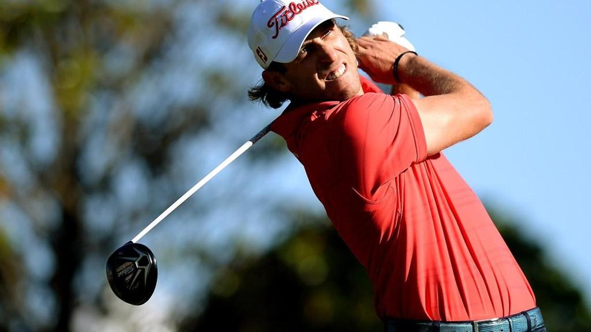 Andrew Loupe sits atop the leader board at 8-under par after two rounds of the Wells Fargo Championship at Quail Hollow Club. He has a one-stroke lead over Roberto Castro.