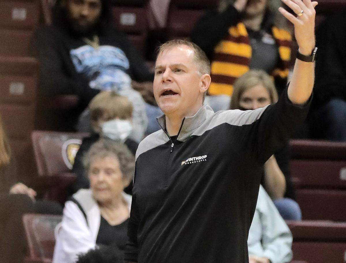 Winthrop head basketball coach Mark Prosser.