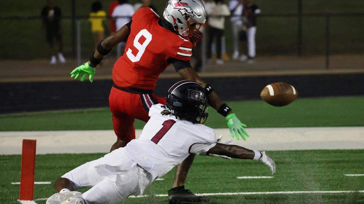 The South Pointe Stallions scored 21 points in the first half of the varsity football matchup with Rock Hill High School on Friday, Aug. 25, 2023.
