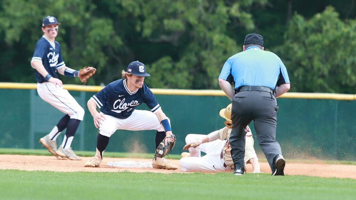 The Clover Blue Eagles stayed alive in the 5A District 3 playoffs with a 5-1 victory over the Rock Hill Bearcats Saturday afternoon in Clover.